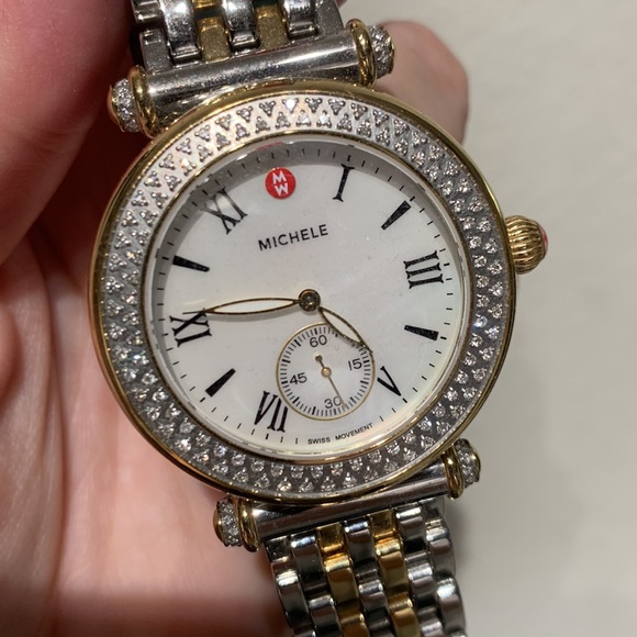 Michele two toned watch - Picture 5 of 6